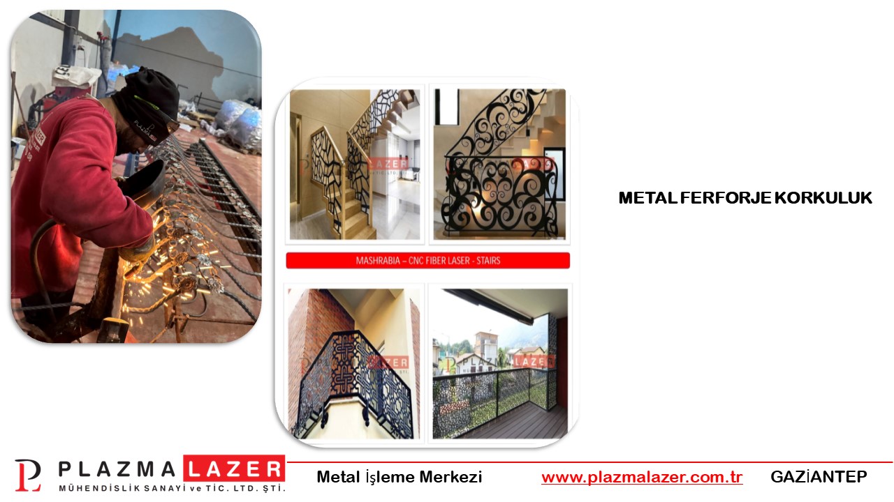 Metal Ferforje Korkuluk