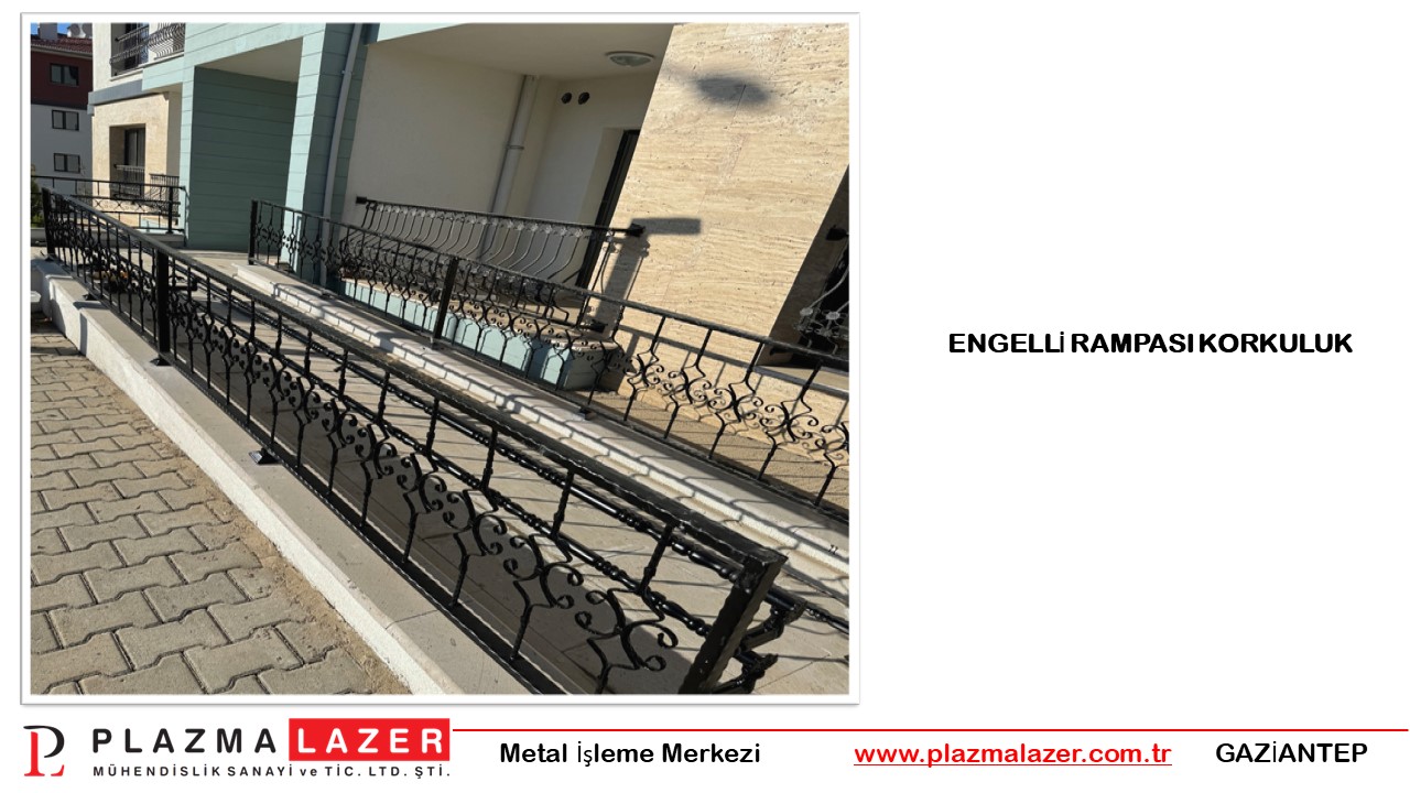 Engelli Rampası Korkuluk